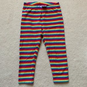 👖3/$20👖Hanna Andersson - Rainbow striped legging